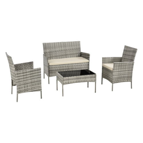 Conjunto de muebles de jardín Prazeres varios colores en.casa