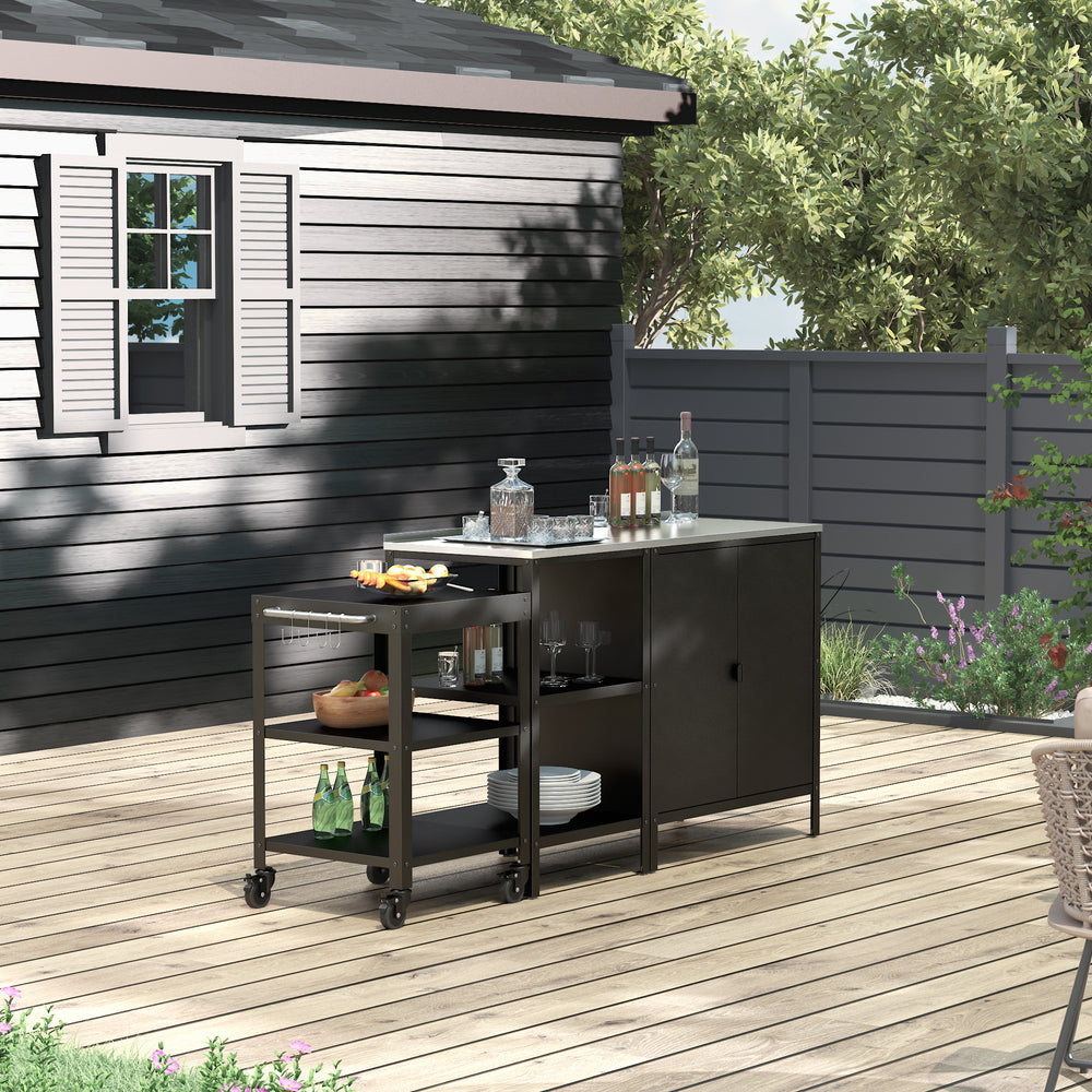 Conjunto de armario exterior Bolognano - [casa.pro]