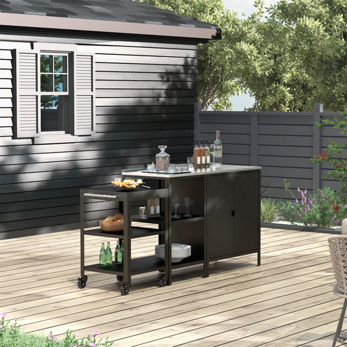 Conjunto de armario exterior Bolognano - [casa.pro]