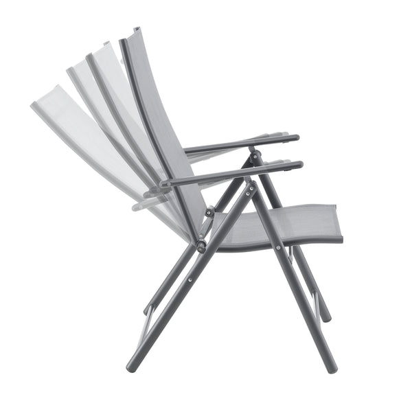 Silla de jardín Kalamata juego de 2 [en.casa]