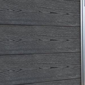 Puerta de jardín Segovia con cerradura WPC 180x90cm NEU.HOLZ 