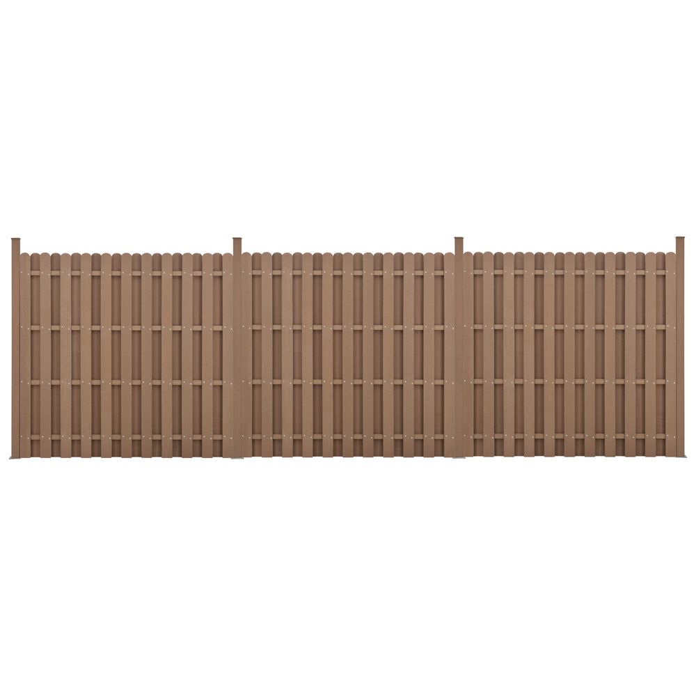 Valla de jardín WPC Langero neu.holz - premiumXL