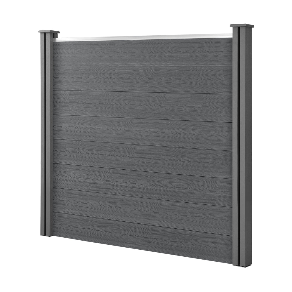 Valla de jardín Pinto en varios tamaños gris neu.holz - premiumXL