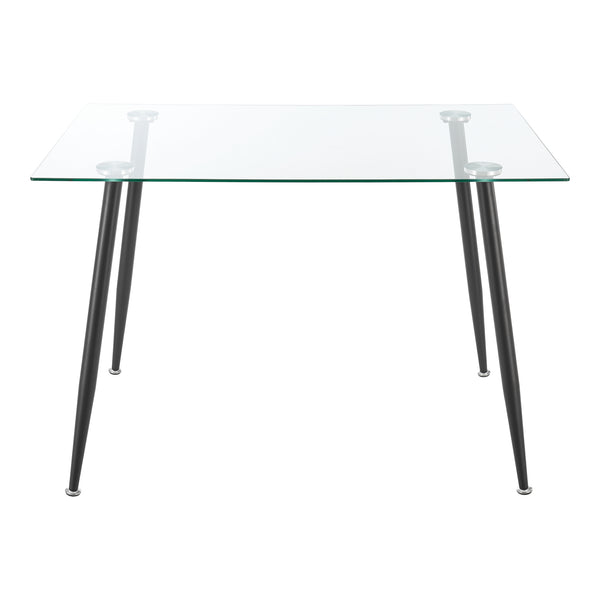 Mesa de cristal Hyrynsalmi en varios colores [en.casa]
