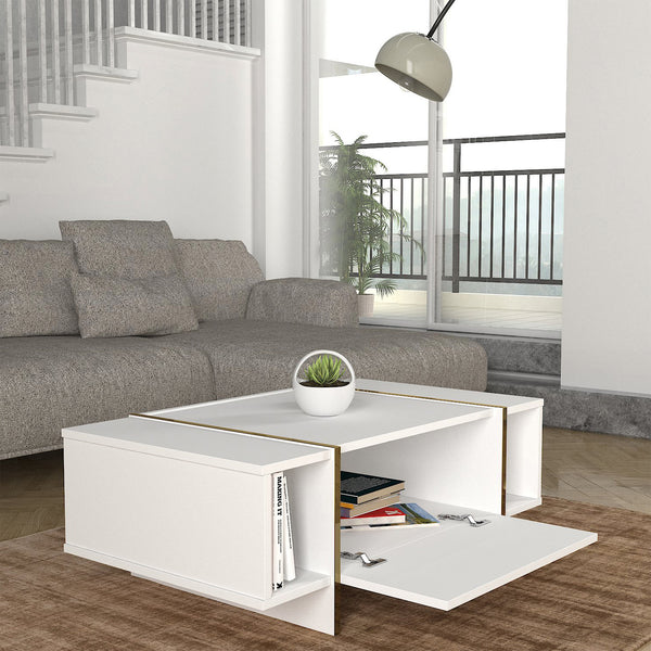 Mesa de centro Tavak 104x60x38 cm [en.casa]