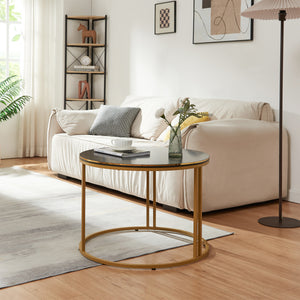 Mesa de centro Aulum 50 x 70 cm [en.casa]