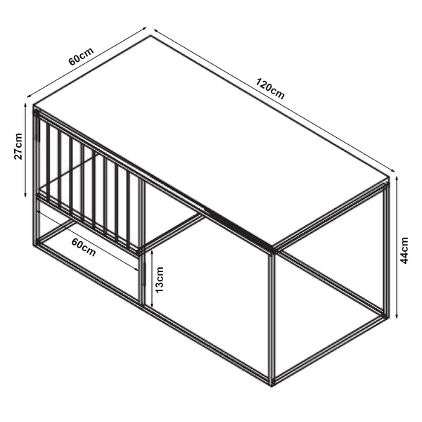 Mesa de centro Raukurg [en.casa]
