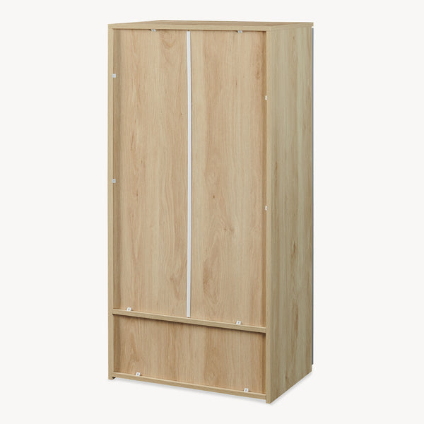Armario ropero infantil Beldinupp con 2 puertas 123x60x40 cm [en.casa]