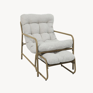 Conjunto de muebles de jardín Trerdfjoa de 3 piezas [en.casa]