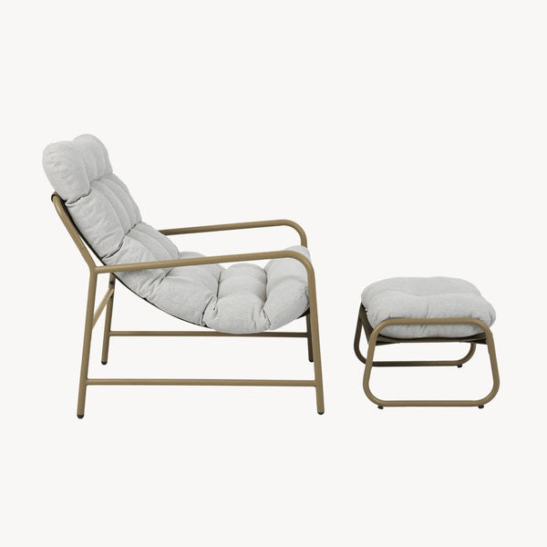 Conjunto de muebles de jardín Trerdfjoa de 3 piezas [en.casa]