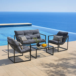 Conjunto de muebles de jardín Dallas en varios colores casa.pro