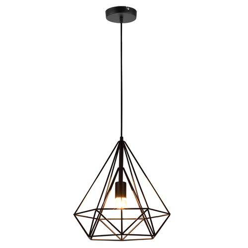 Lámpara colgante Diamond Industrial ø40 cm en varios colores lux.pro