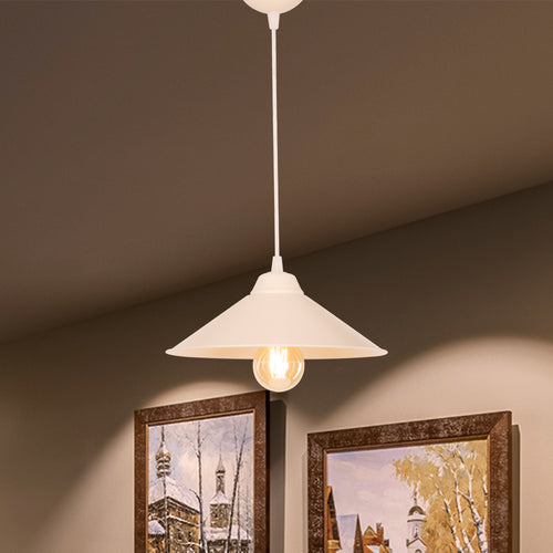 Lámpara colgante Hereford E27 en varios colores [lux.pro] - premiumXL