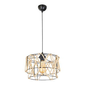 Lámpara colgante Maryport Negra [lux.pro]