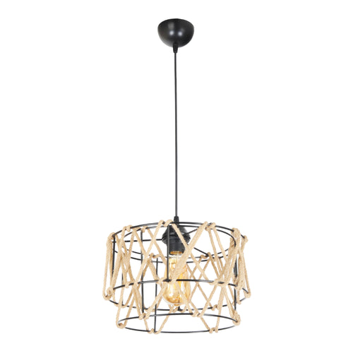 Lámpara colgante Maryport Negra [lux.pro]