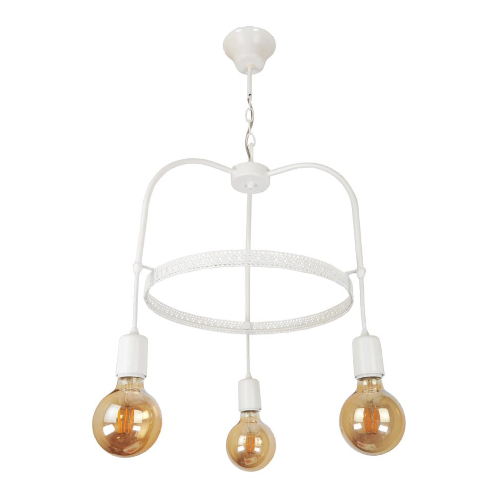 Lámpara colgante Llandudno E27 metal en varios colores y tamaños [lux.pro] - premiumXL