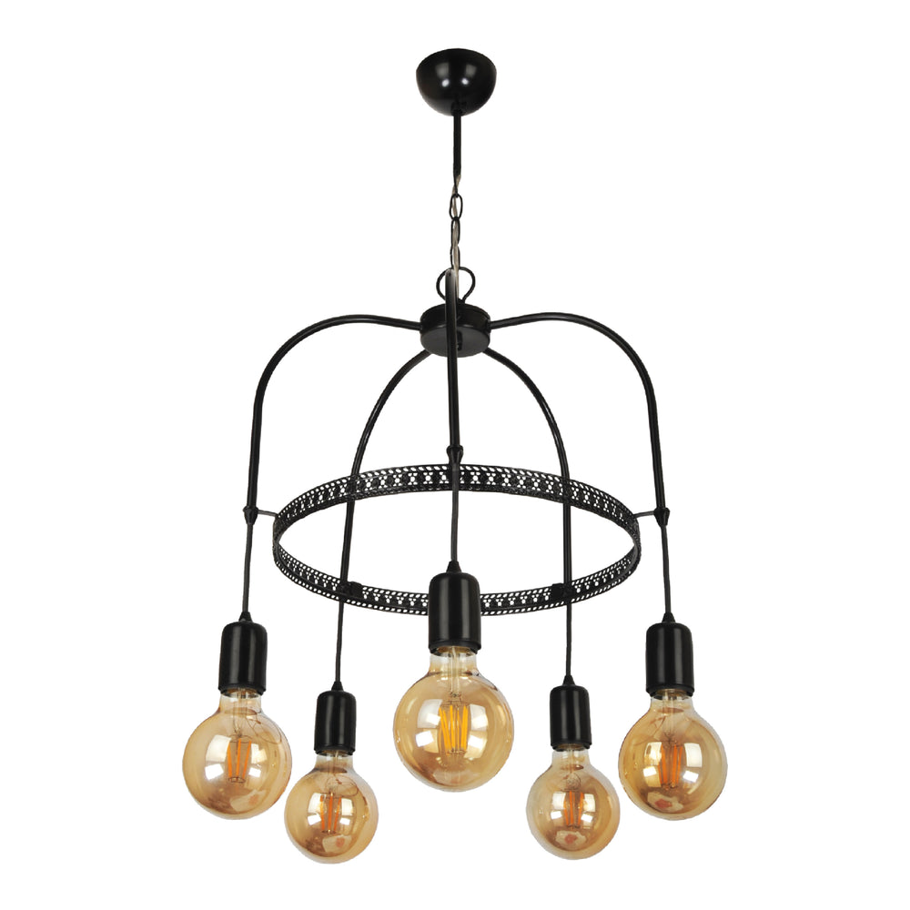 Lámpara colgante Llandudno E27 metal en varios colores y tamaños [lux.pro] - premiumXL