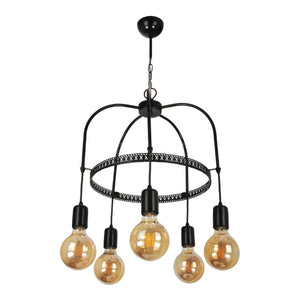 Lámpara colgante Llandudno E27 metal en varios colores y tamaños [lux.pro] - premiumXL