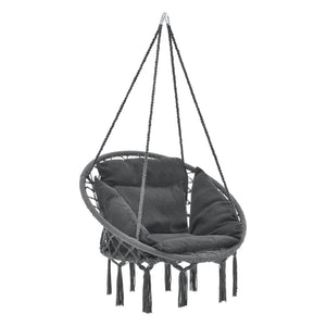 Silla colgante Kailua Máx. 150 kg Interior Exterior con cojín casa.pro