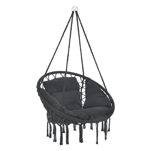 Silla colgante Kailua Máx. 150 kg Interior Exterior con cojín casa.pro