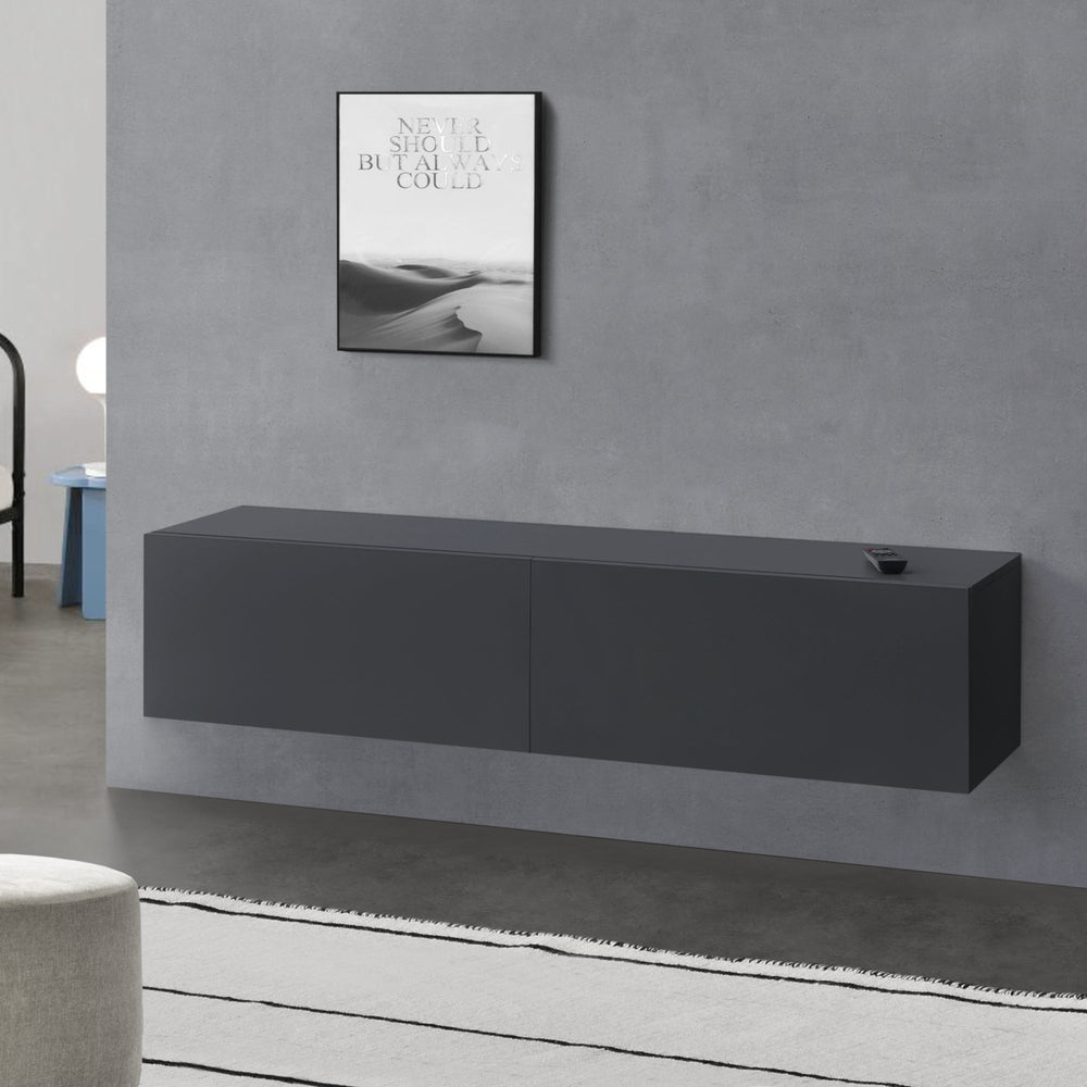 Estante colgante Evaton 140x33x30 cm en varios colores en.casa - premiumXL