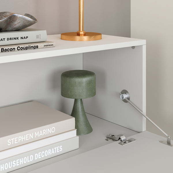 Mueble de TV de pared Evaton [en.casa]