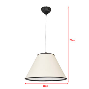 Lámpara colgante Clitheroe en varios colores [lux.pro]