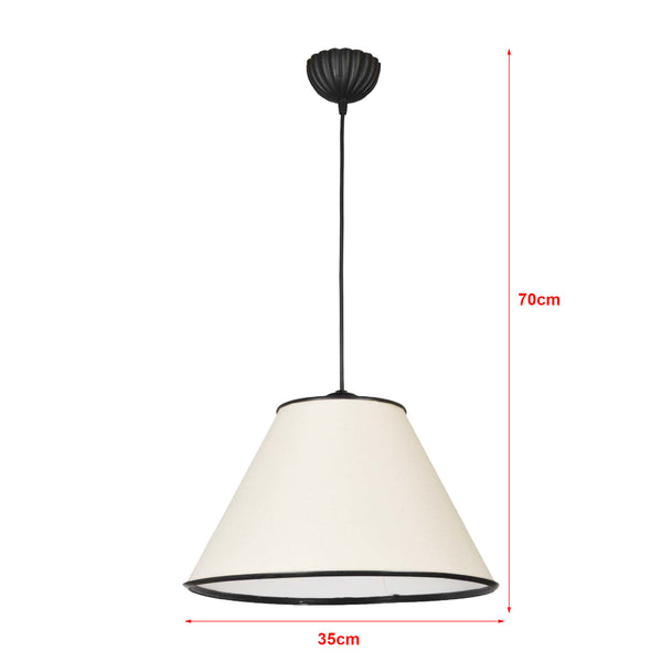 Lámpara colgante Clitheroe en varios colores [lux.pro]