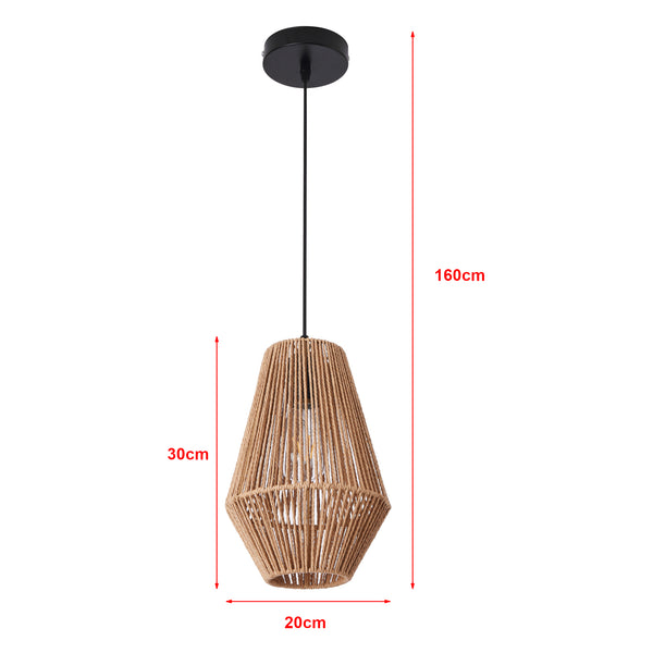 Lámpara colgante de cuerda Newtownabbey en varios colores [lux.pro]