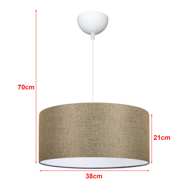 Lámpara colgante Sutton en varios colores [lux.pro]