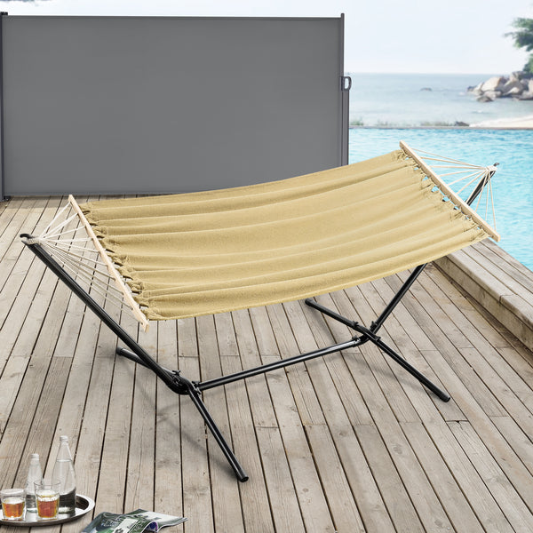 Hamaca Surte con estructura 200x100 cm [en.casa]