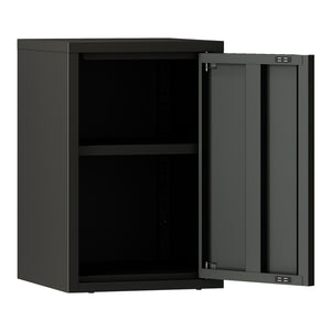 Armario colgante Burlöv 50x33x35 cm acero [en.casa]