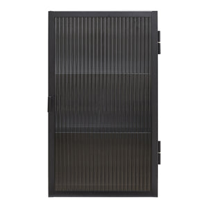 Armario de pared Zundert puerta de vidrio 60x35x15 cm - [en.casa]
