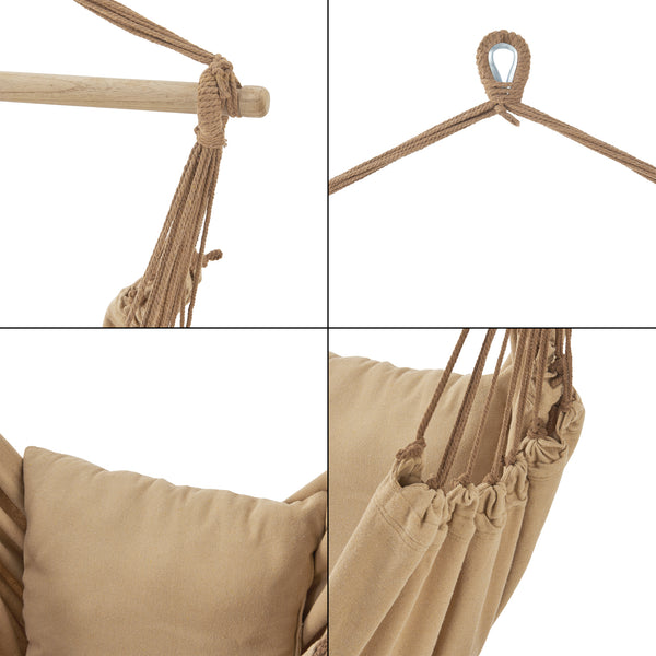 Silla colgante Peralvillo en varios colores [en.casa]