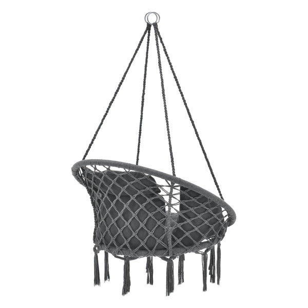Silla colgante Kailua Máx. 150 kg Interior Exterior con cojín casa.pro