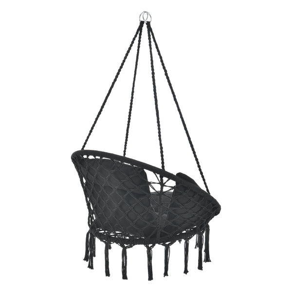 Silla colgante Kailua Máx. 150 kg Interior Exterior con cojín casa.pro