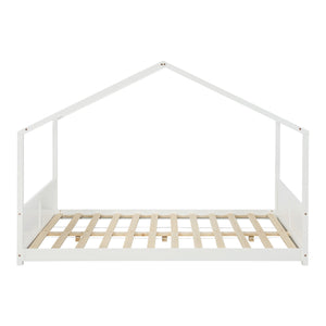 Cama casita Simo con colchón Blanco [en.casa]