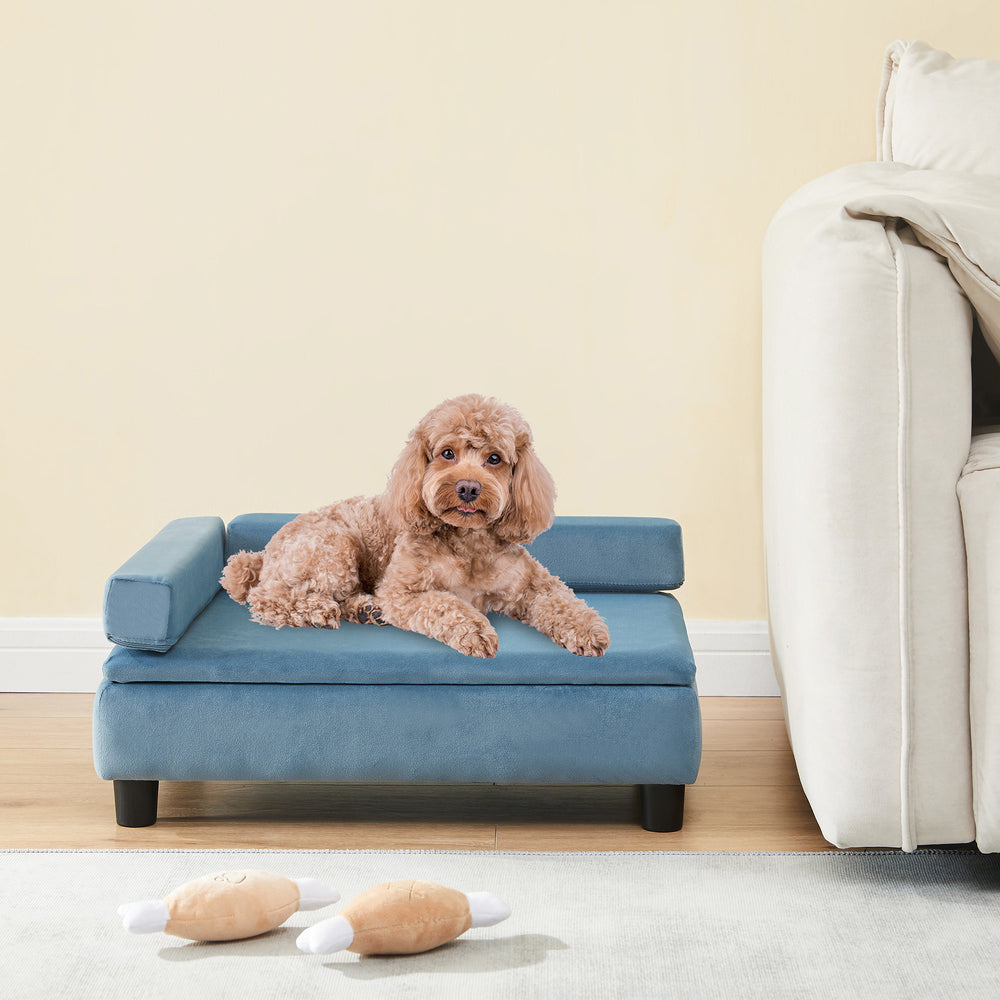 Cama para mascotas Salkonssad 60x45x24 cm [en.casa]