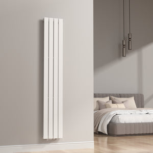 Radiador de diseño Nore Blanco 180x30cm Monocapa 598W [neu.haus]