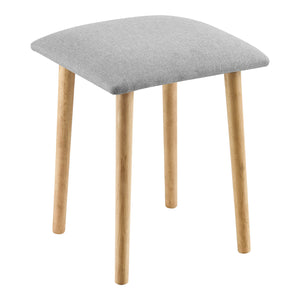 Taburete Gera 45,5 x 36 x 36 cm Acolchado en varios colores en.casa