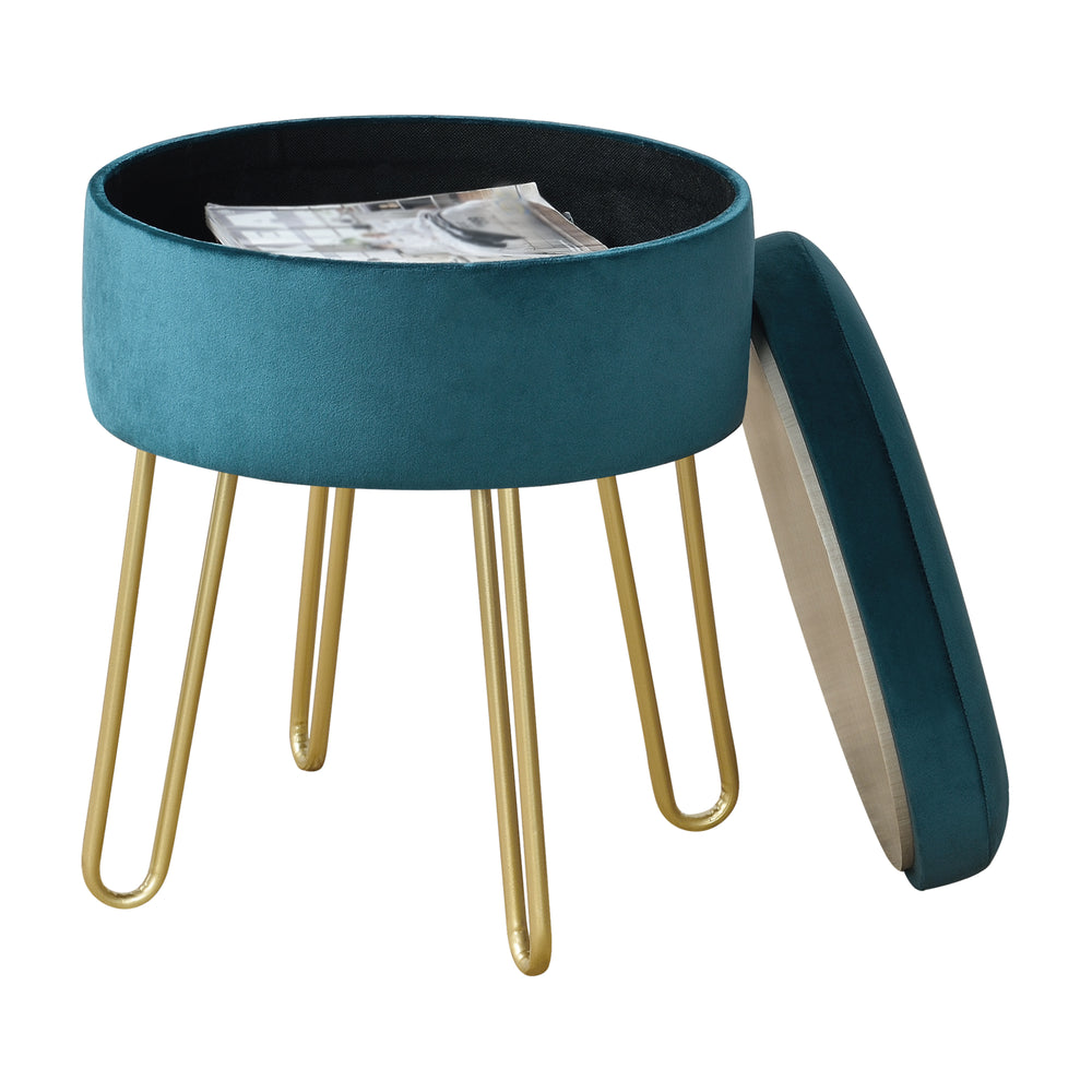 Taburete Siders 48x38x38 cm MDF/estructura de metal varios colores en.casa