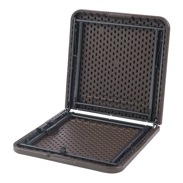 Mesa plegable ajustable en altura Adelfia 120x60cm [en.casa]