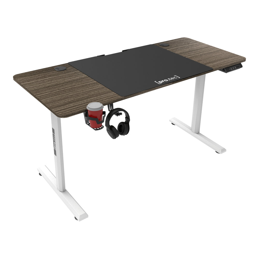 Mesa regulable en altura Hayward 140x60 cm en varios colores [pro.tec] - premiumXL