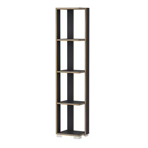 Estantería Aalestrup con 4 niveles 153 x 34 x 26 cm en varios colores [en.casa]