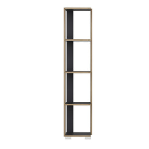 Estantería Aalestrup con 4 niveles 153 x 34 x 26 cm en varios colores [en.casa]