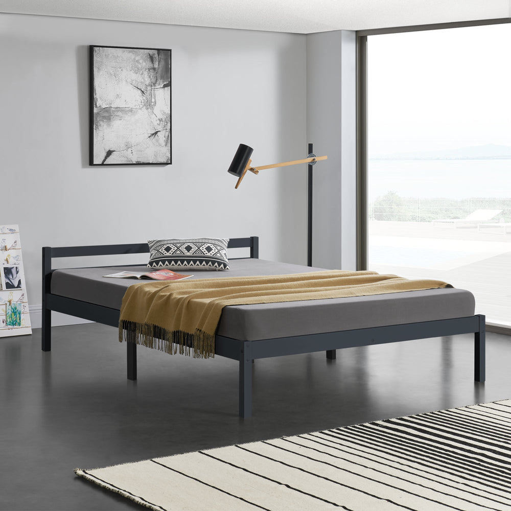 Cama de madera Nakkila varios colores y tamaños en.casa - premiumXL