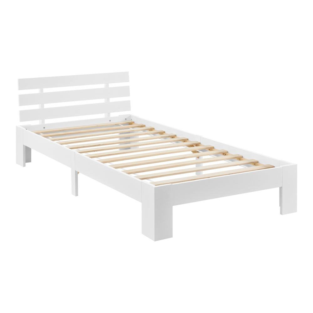 Cama de madera Nivala con cabecero varios colores y tamaños en.casa - premiumXL