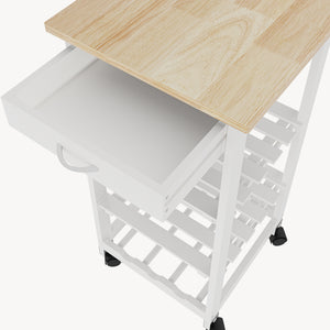 Carrito de servicio Biel 76x37x37 cm [en.casa]