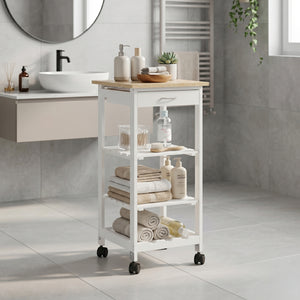 Carrito de servicio Biel 76x37x37 cm [en.casa]