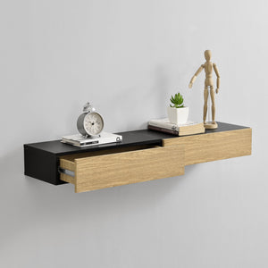 Estantería de pared Lekness con cajón en varios colores en.casa